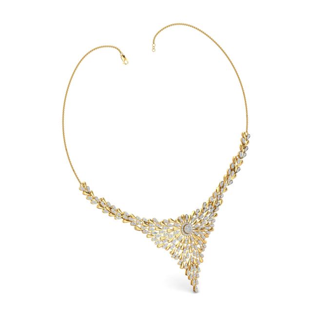 Noelle Studded Diamond Necklace For Her